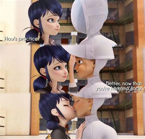 At this point she&39;s always hanging around with him. . Adrien wants to kiss marinette fanfiction